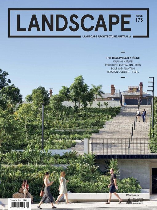 Title details for Landscape Architecture Australia by Architecture Media Pty Ltd - Available